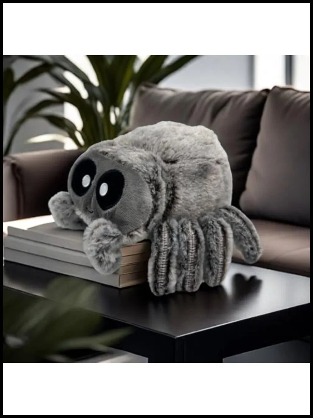 Soft Cuddly Spider Plush Doll, Stuffed Animal Toy for Kids, Halloween Christmas